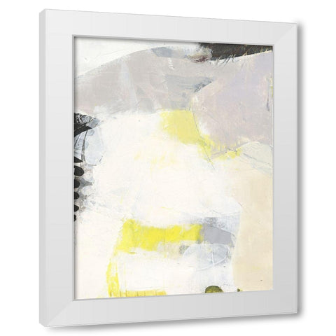 Aiven I White Modern Wood Framed Art Print by Jachimiec, Sue