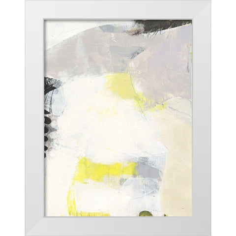 Aiven I White Modern Wood Framed Art Print by Jachimiec, Sue