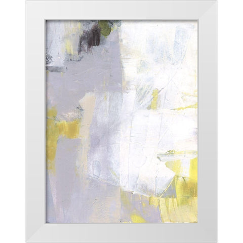 Aiven III White Modern Wood Framed Art Print by Jachimiec, Sue