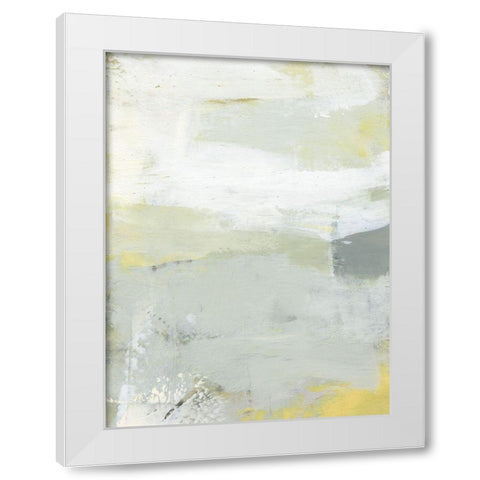 Leen I White Modern Wood Framed Art Print by Jachimiec, Sue
