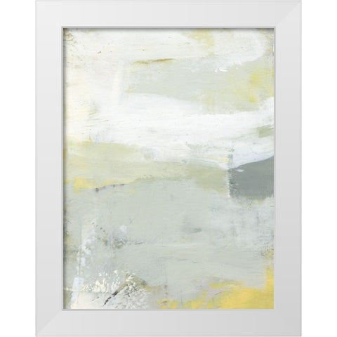 Leen I White Modern Wood Framed Art Print by Jachimiec, Sue