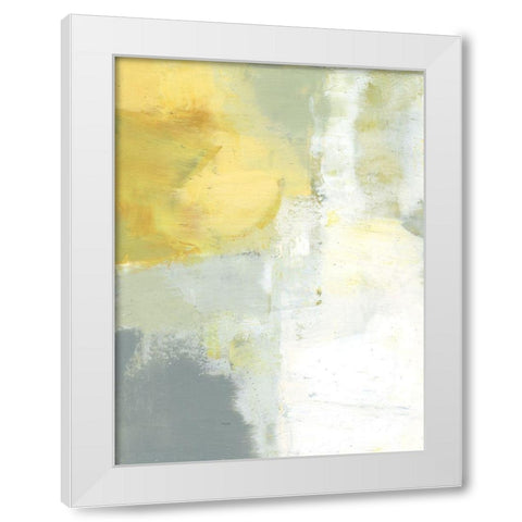 Leen II White Modern Wood Framed Art Print by Jachimiec, Sue