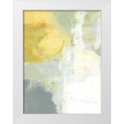 Leen II White Modern Wood Framed Art Print by Jachimiec, Sue