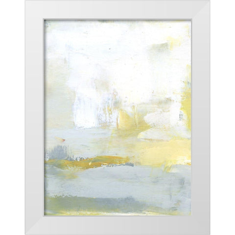 Leen III White Modern Wood Framed Art Print by Jachimiec, Sue