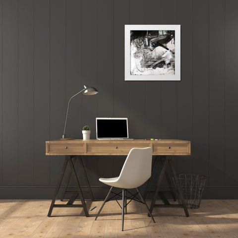 Contemporary II White Modern Wood Framed Art Print by Combs, Joyce