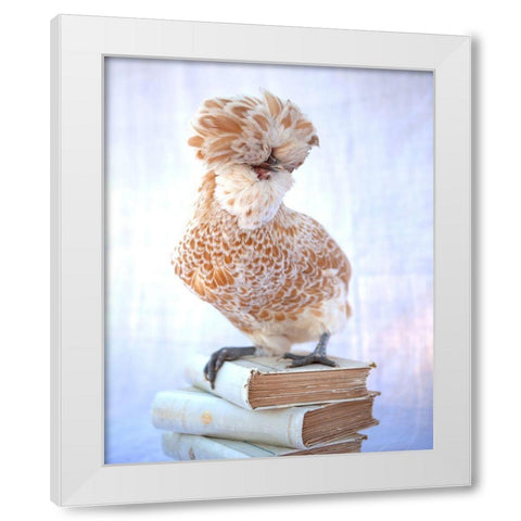 Tania Soderman Books V White Modern Wood Framed Art Print by Soderman, Tania