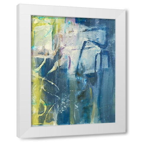 Enchanted Dreams II White Modern Wood Framed Art Print by Combs, Joyce
