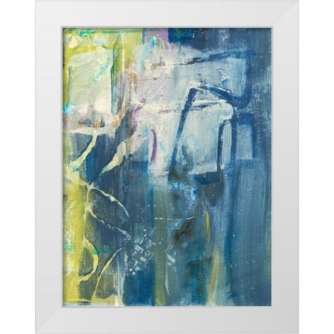 Enchanted Dreams II White Modern Wood Framed Art Print by Combs, Joyce