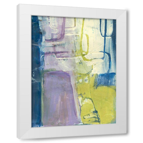 Enchanted Dreams IV White Modern Wood Framed Art Print by Combs, Joyce