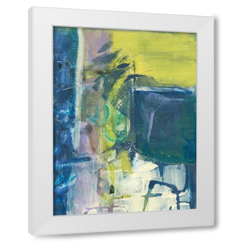 Enchanted Dreams VII White Modern Wood Framed Art Print by Combs, Joyce