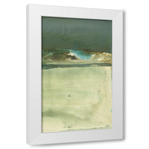 Winter Solitude I White Modern Wood Framed Art Print by Combs, Joyce