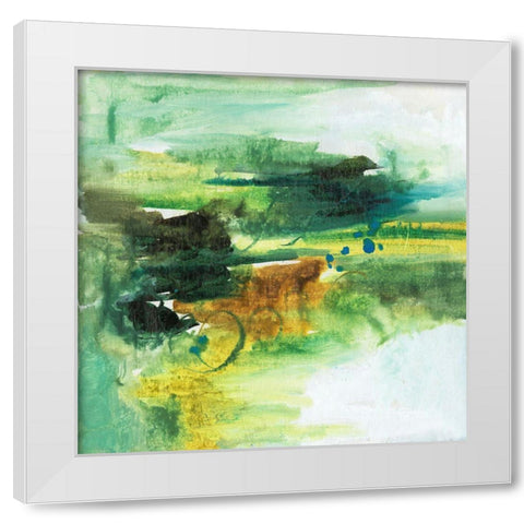 Seeking Flight I White Modern Wood Framed Art Print by Combs, Joyce