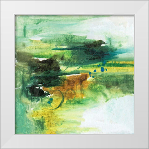 Seeking Flight I White Modern Wood Framed Art Print by Combs, Joyce