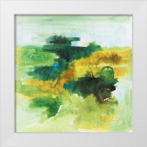 Seeking Flight II White Modern Wood Framed Art Print by Combs, Joyce