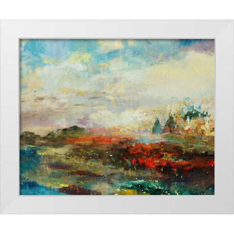A Different Light White Modern Wood Framed Art Print by Maas, Jodi