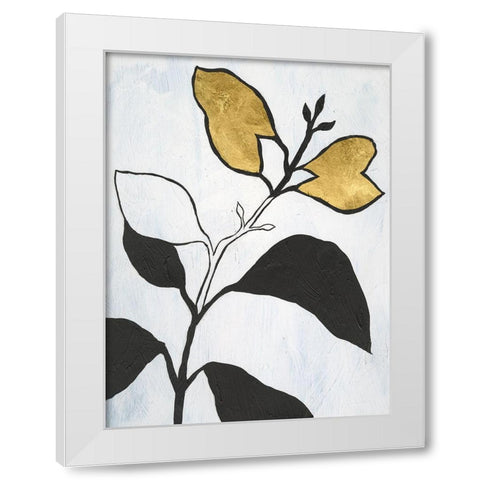 Hybrid Annuals I White Modern Wood Framed Art Print by Lam, Vanna