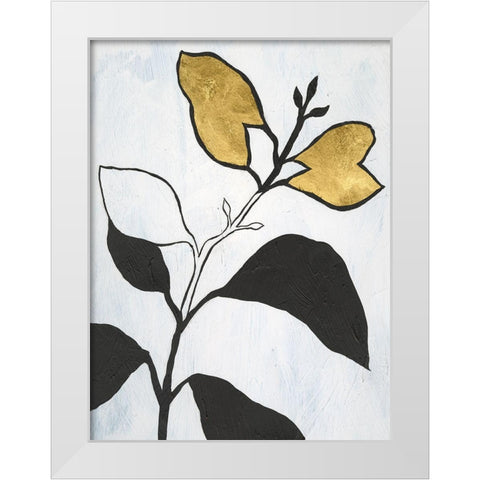 Hybrid Annuals I White Modern Wood Framed Art Print by Lam, Vanna