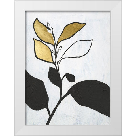 Hybrid Annuals II White Modern Wood Framed Art Print by Lam, Vanna