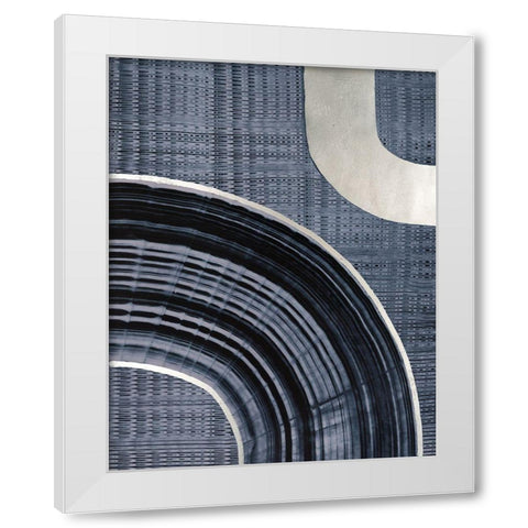Micron II White Modern Wood Framed Art Print by Lam, Vanna