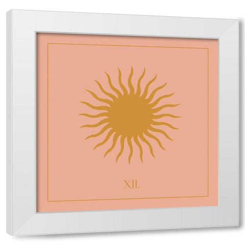 Celestial Sign I White Modern Wood Framed Art Print by Green, Jacob
