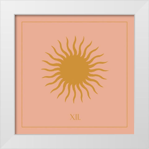Celestial Sign I White Modern Wood Framed Art Print by Green, Jacob
