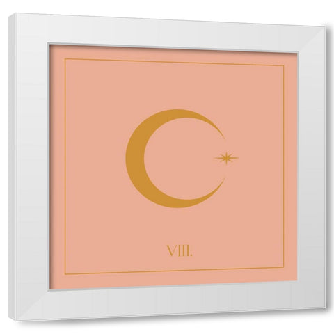 Celestial Sign II White Modern Wood Framed Art Print by Green, Jacob