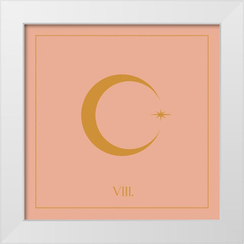 Celestial Sign II White Modern Wood Framed Art Print by Green, Jacob