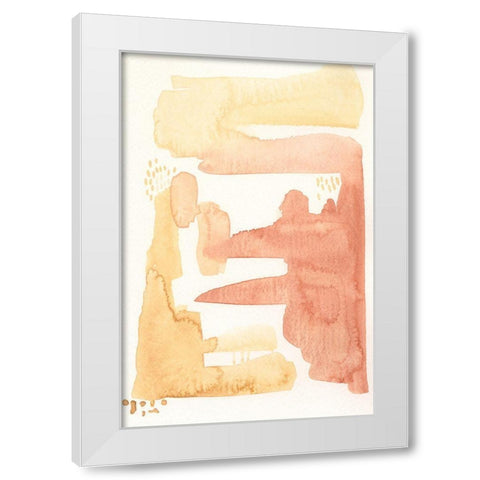 Desert Tint II White Modern Wood Framed Art Print by Moore, Regina