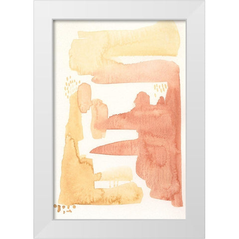 Desert Tint II White Modern Wood Framed Art Print by Moore, Regina