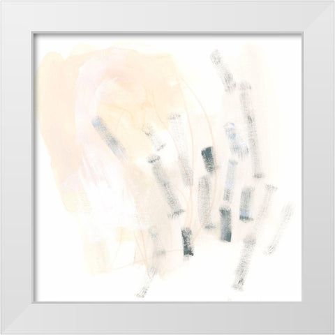 Subtle Strike VI White Modern Wood Framed Art Print by Vess, June Erica