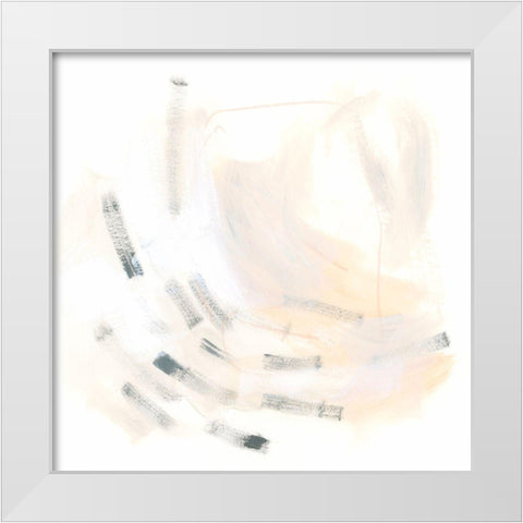 Subtle Strike VIII White Modern Wood Framed Art Print by Vess, June Erica
