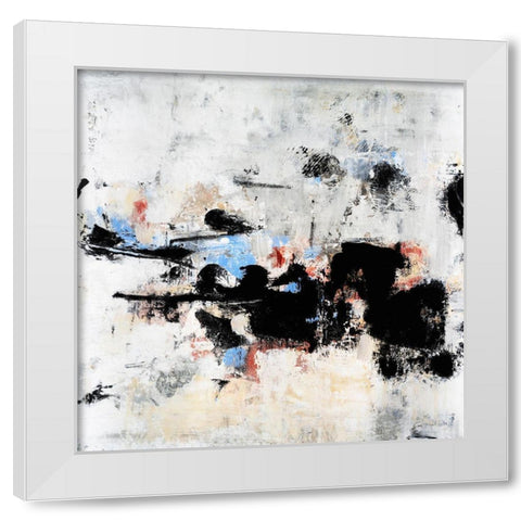 All Mixed Up II White Modern Wood Framed Art Print by OToole, Tim