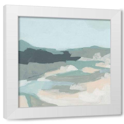 Plein Air Pastel II White Modern Wood Framed Art Print by Vess, June Erica