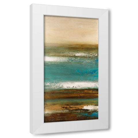 Embellished Lullaby I White Modern Wood Framed Art Print by Bramma, Lila