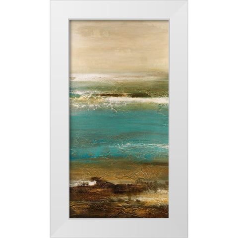 Embellished Lullaby II White Modern Wood Framed Art Print by Bramma, Lila