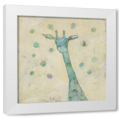 Animal Dots Neutral III White Modern Wood Framed Art Print by Bagnato, Judi
