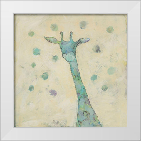 Animal Dots Neutral III White Modern Wood Framed Art Print by Bagnato, Judi