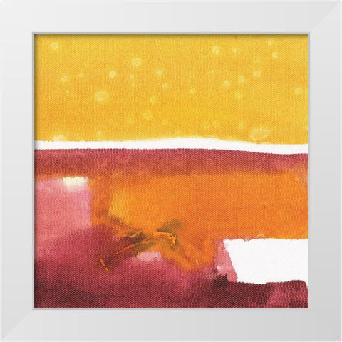 Desert Skies IV White Modern Wood Framed Art Print by Combs, Joyce