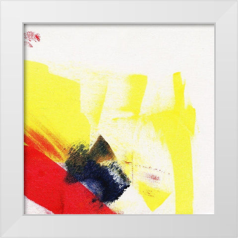 Floating Perspectives I White Modern Wood Framed Art Print by Combs, Joyce