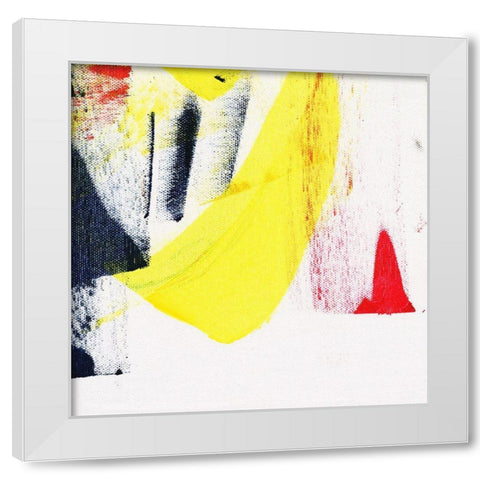 Floating Perspectives II White Modern Wood Framed Art Print by Combs, Joyce