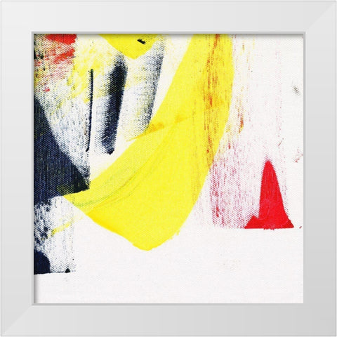 Floating Perspectives II White Modern Wood Framed Art Print by Combs, Joyce