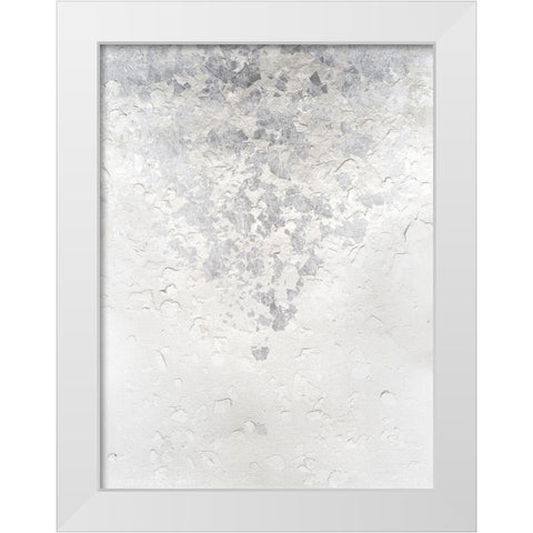 Anodized I White Modern Wood Framed Art Print by Lam, Vanna