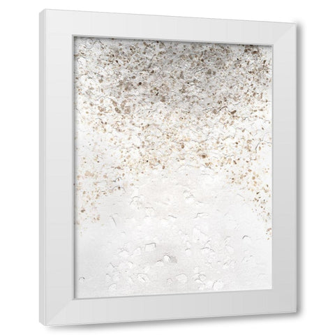 Anodized III White Modern Wood Framed Art Print by Lam, Vanna