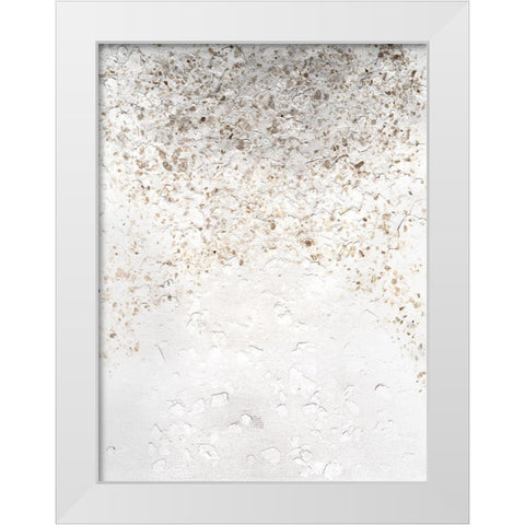Anodized III White Modern Wood Framed Art Print by Lam, Vanna