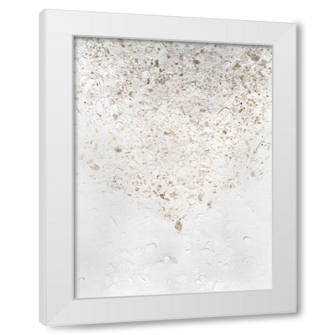 Anodized IV White Modern Wood Framed Art Print by Lam, Vanna