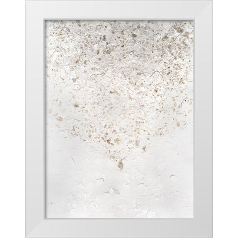 Anodized IV White Modern Wood Framed Art Print by Lam, Vanna