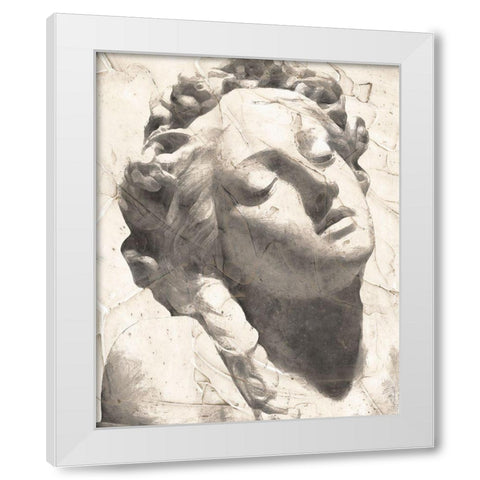 Classical Study IV White Modern Wood Framed Art Print by Saunders, Alonzo