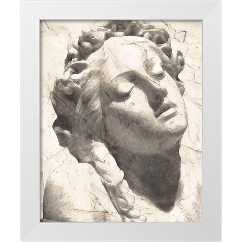 Classical Study IV White Modern Wood Framed Art Print by Saunders, Alonzo