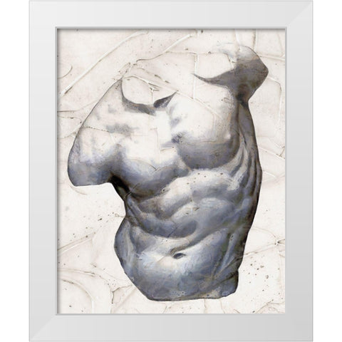 Classical Study VII White Modern Wood Framed Art Print by Saunders, Alonzo