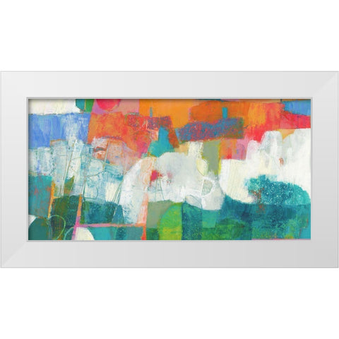 Revenir IV White Modern Wood Framed Art Print by Jachimiec, Sue